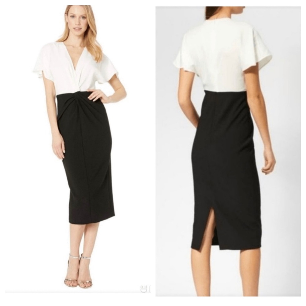 Ted Baker Ellame Twist-Front Dress